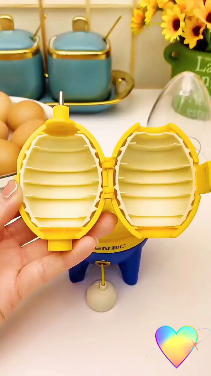 黄金鸡蛋扯蛋神器家用蛋清混合器手动甩蛋神器拉蛋摇蛋器-度小视