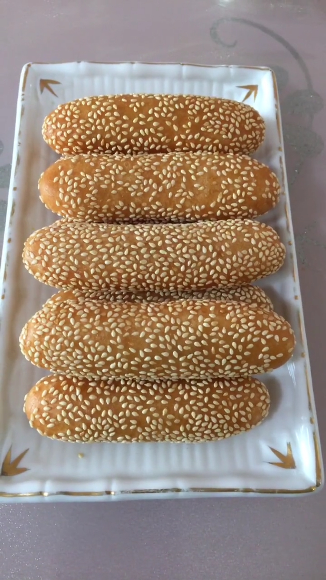 自制美食#空心糯米棒老好吃了