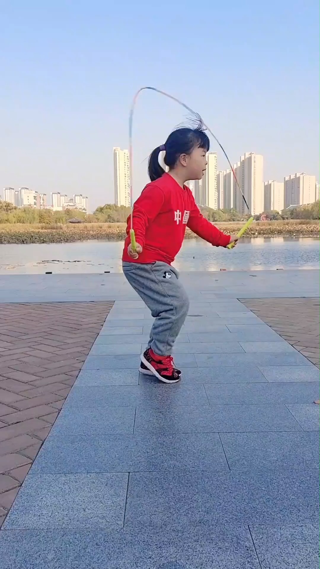 花样跳绳#小朋友快马加鞭奔向幸福童年#快乐就这么简单 #花样跳绳