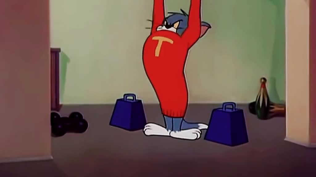 猫和老鼠#自律起来的汤姆有多可怕