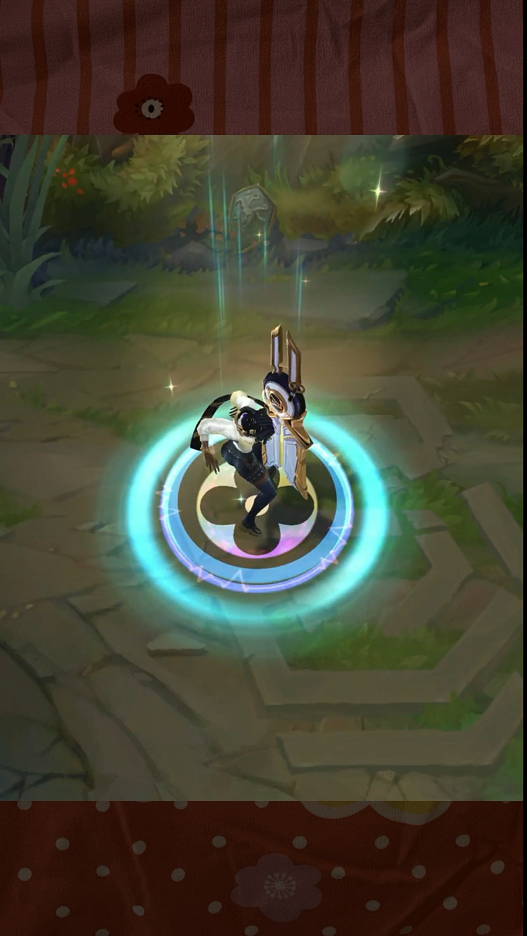 lol英雄联盟#赛娜lv新皮肤预览 真好看