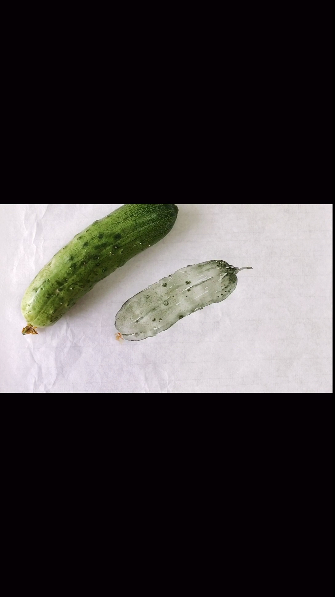 绘画#写生黄瓜,夏日最爱吃的水果!