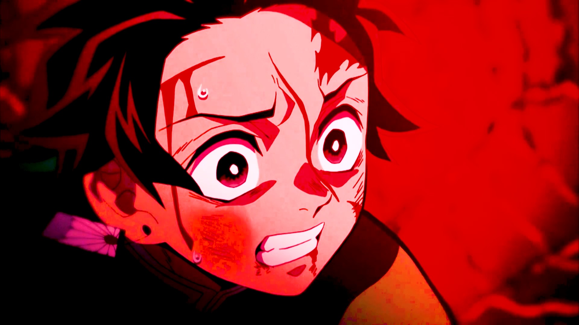 鬼灭之刃#炭治郎一刀流有点帅.