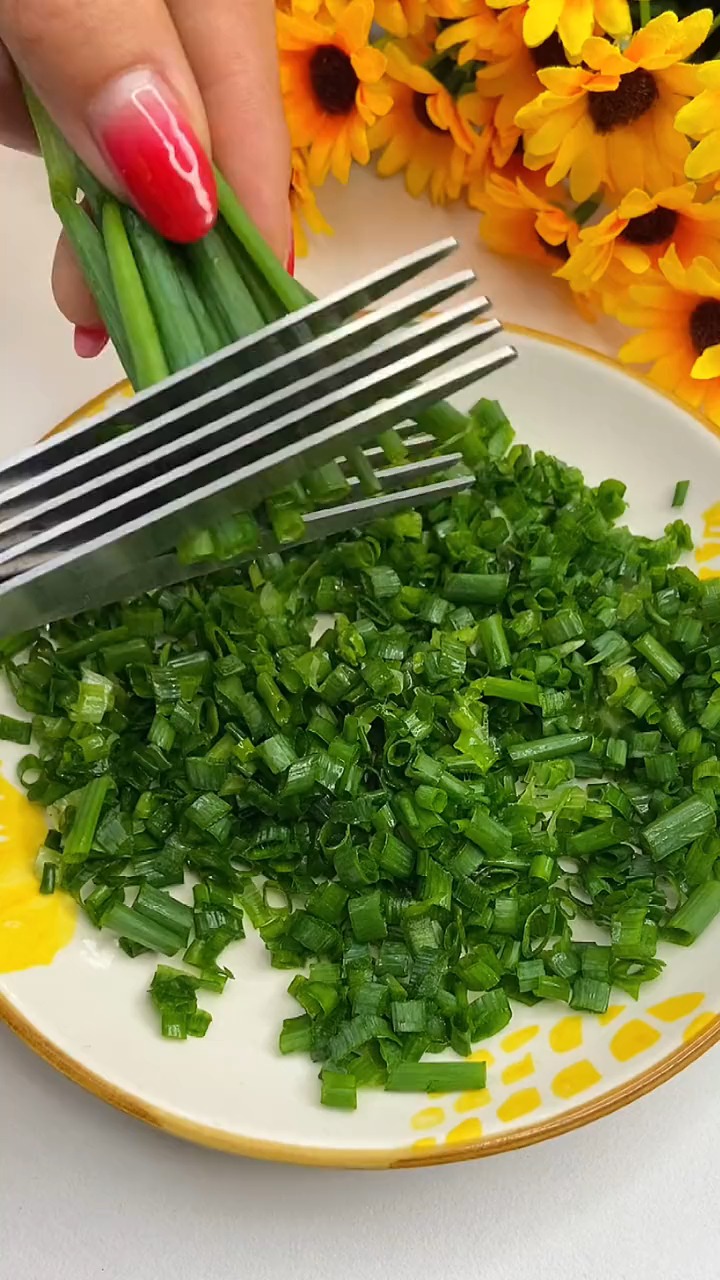 好物推荐#大厨都在用的葱花剪刀,葱花碎,辣椒碎,切蒜样样行