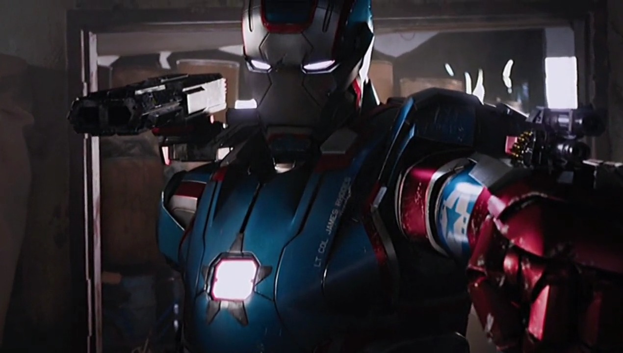 漫威#钢铁爱国者怎么一股bi王气质呢?