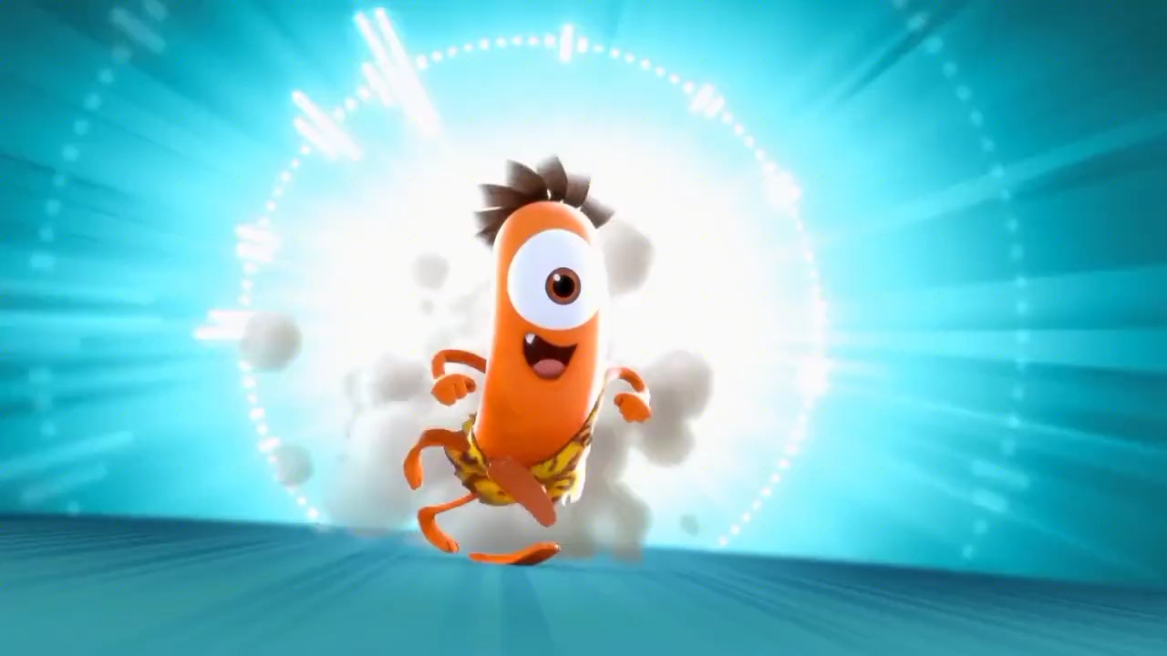 动漫#独眼怪赛跑 跑过三关 最后被谁撞