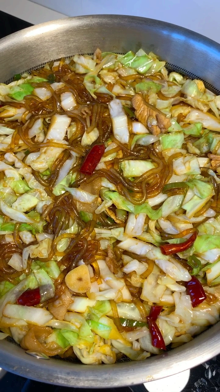 大头菜炒粉条