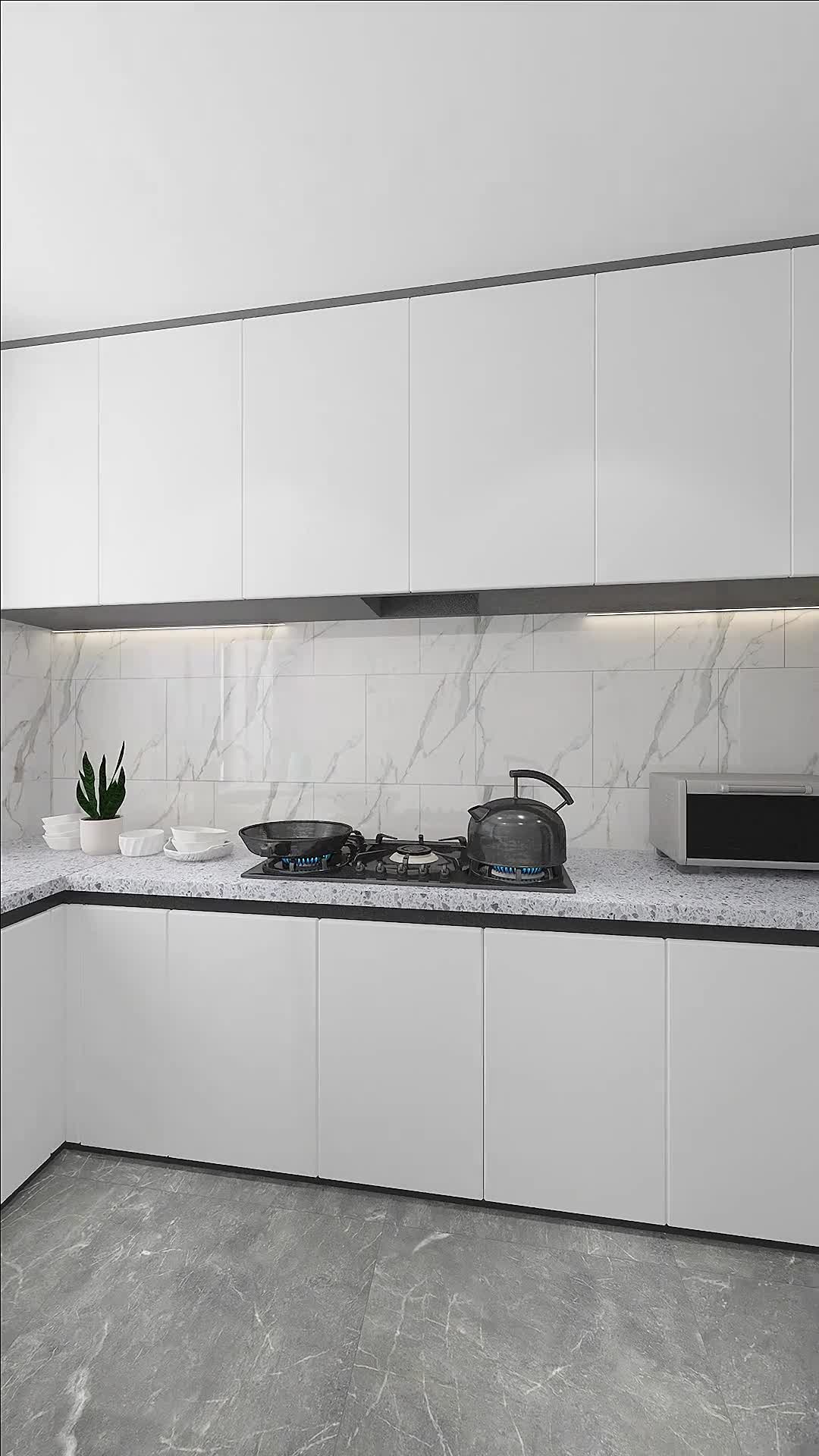 油烟机怎么安装更好看结合吊柜做出高颜值的厨房