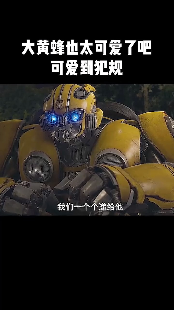好看电影#大黄蜂也太可爱了吧!简直可爱到犯规