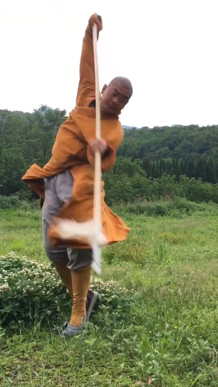 少林功夫十三枪刺枪主要是由拦拿扎所组成枪法入游龙似灵猴