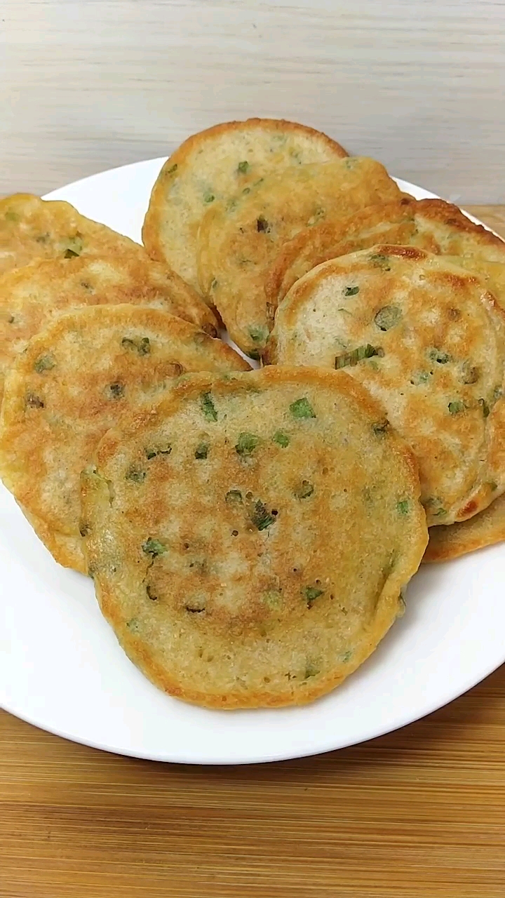 美食记#懒人版葱花饼