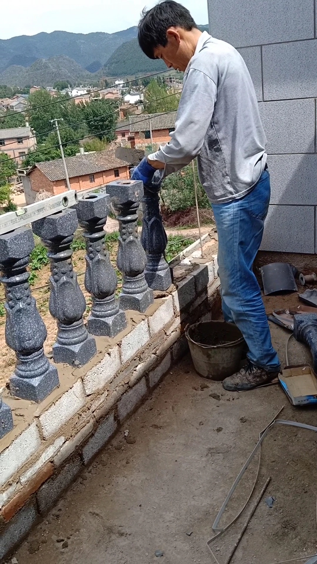 瓷栏杆安装看看做法