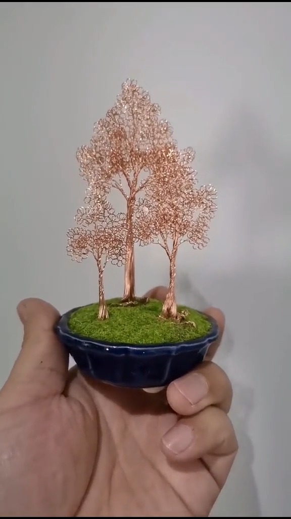 看完我这个视频,你也会把废电线变成艺术品的#创意 #废物利用 #手工