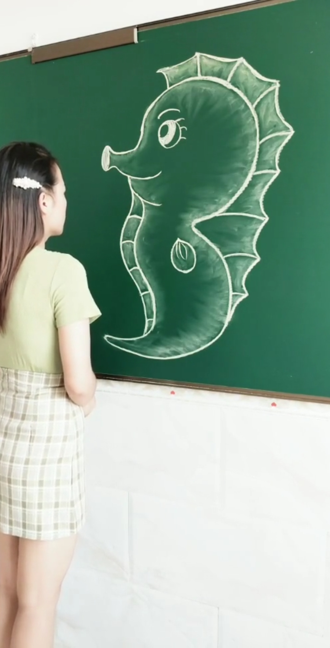 数字3秒画海马