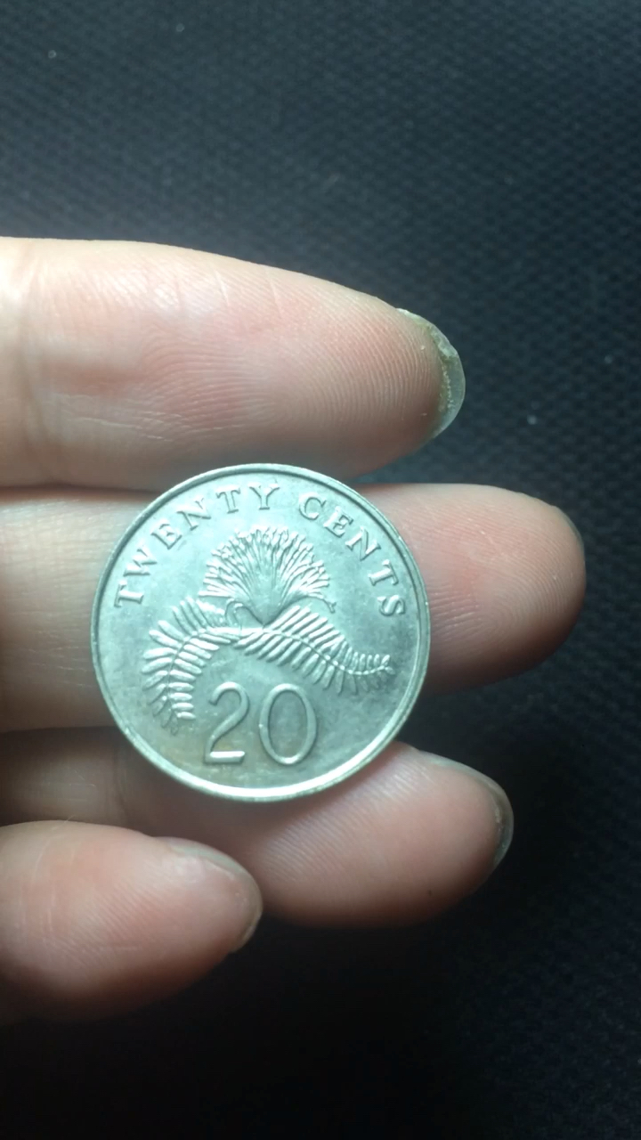 新加坡20分硬币