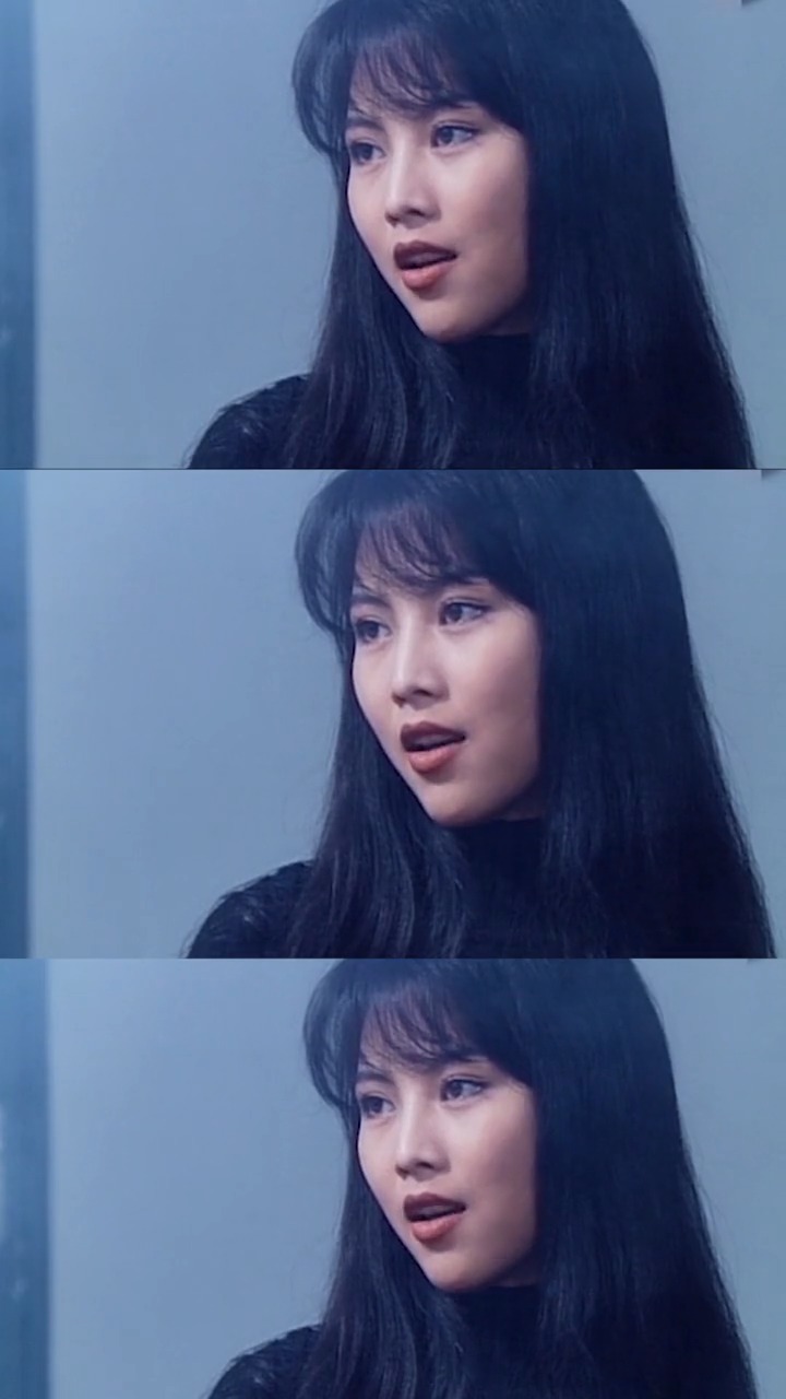 蔡少芬年轻的时候简直就是富江本江