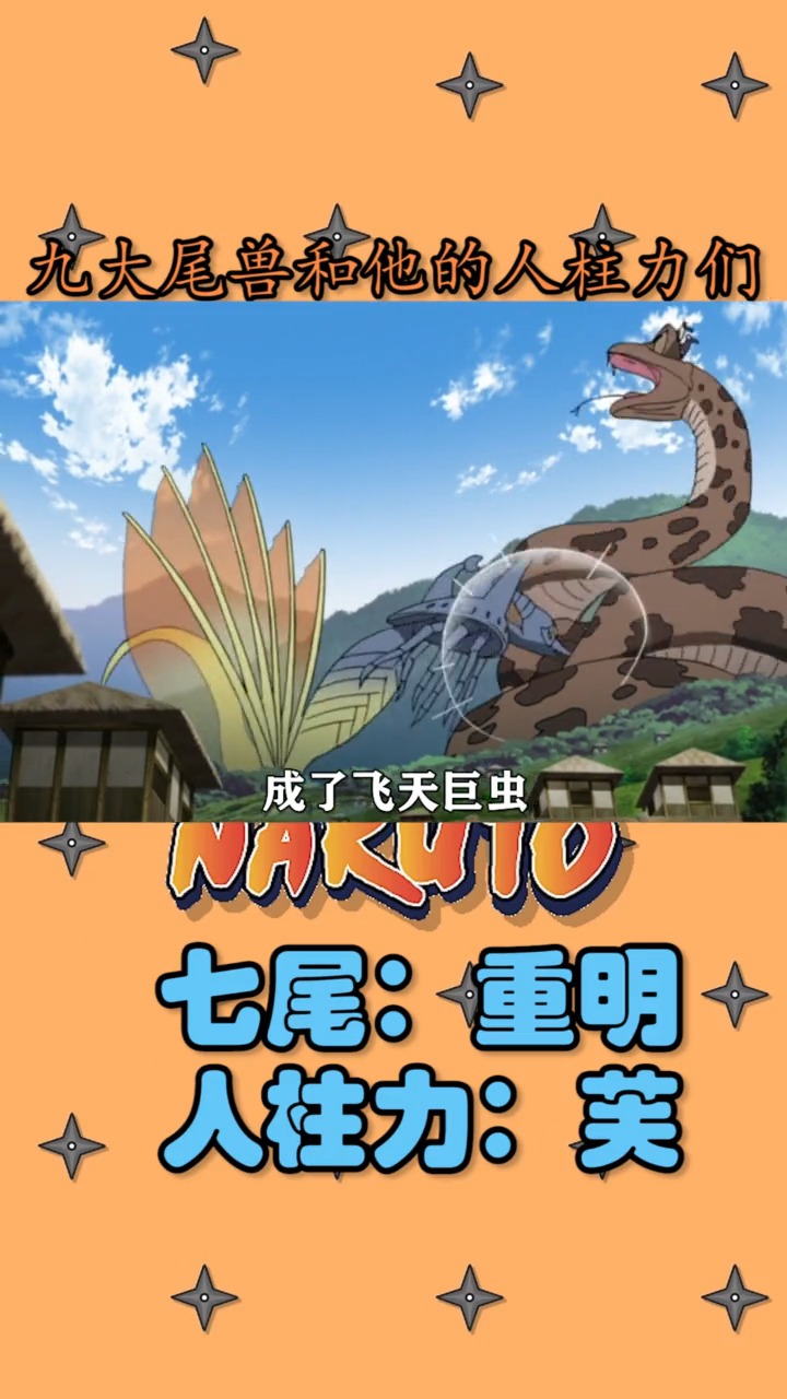 九大尾兽和他的人柱力们之七尾重明人柱力芙