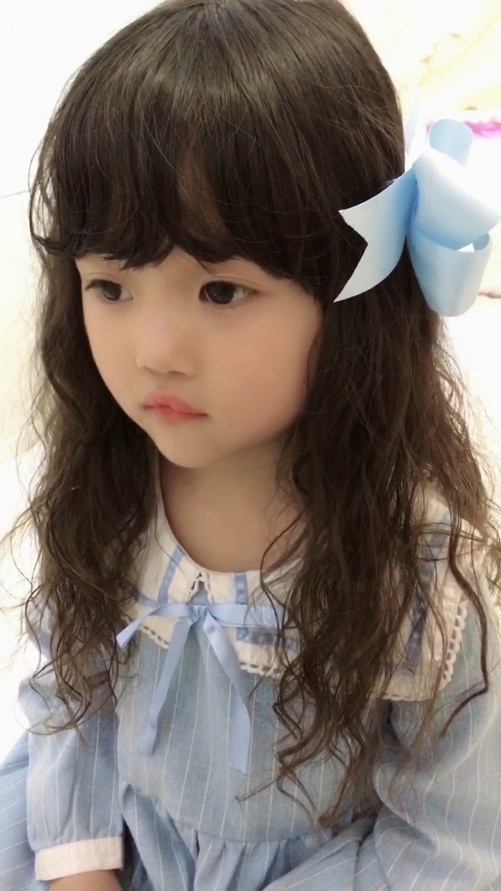 5岁女孩的新发型,觉得好看的点个赞