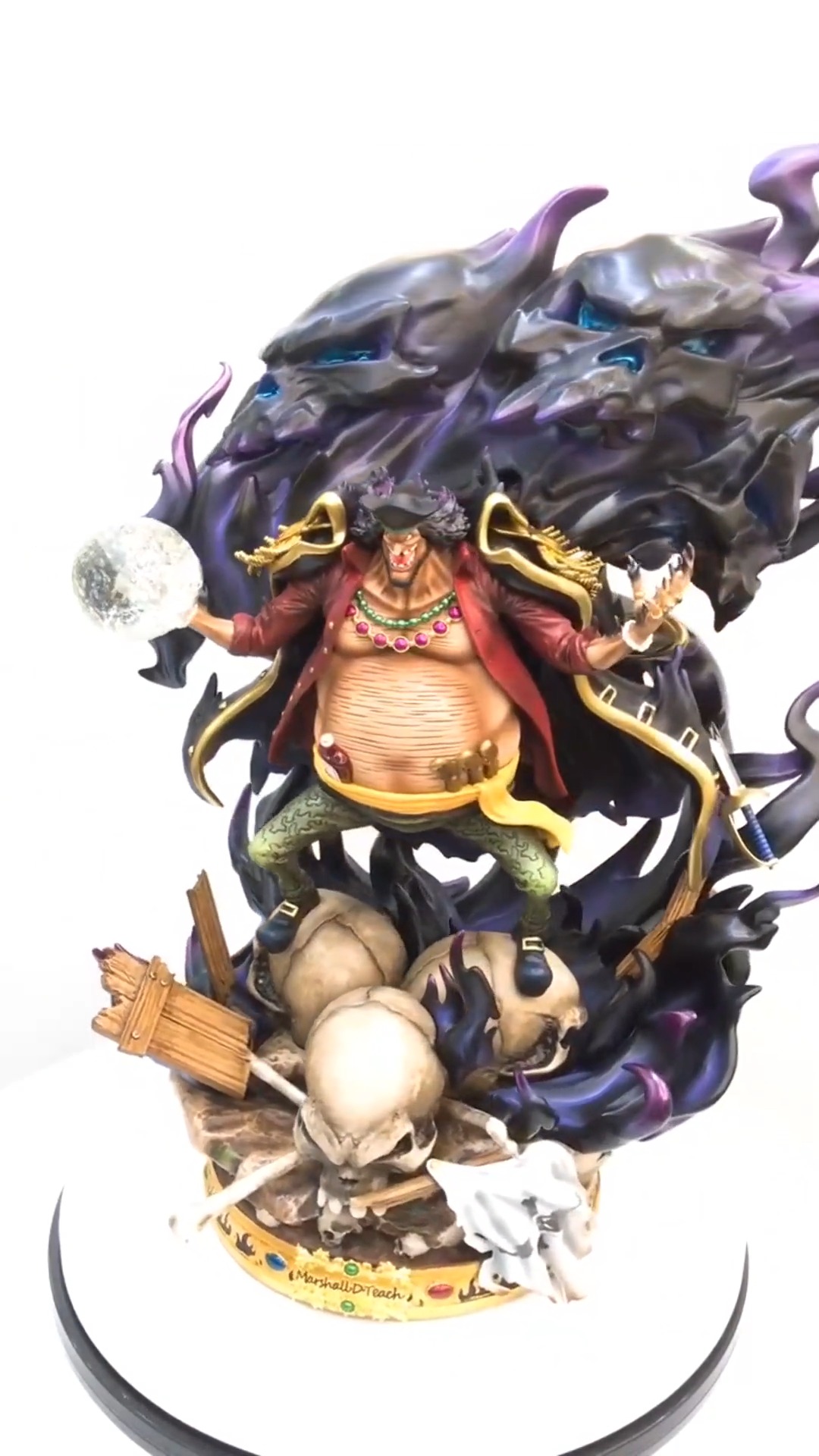 海贼王经典手办:黑胡子,一个真正在做海盗的男人,细节好评!