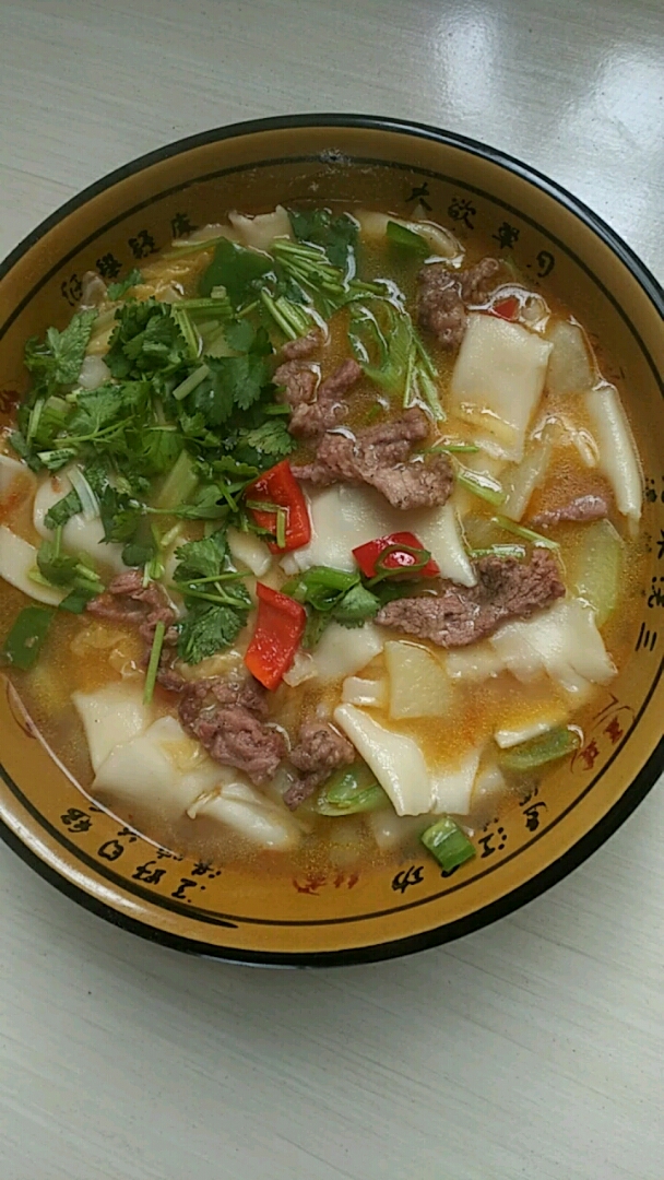 来吃汤饭   揪片子 美味