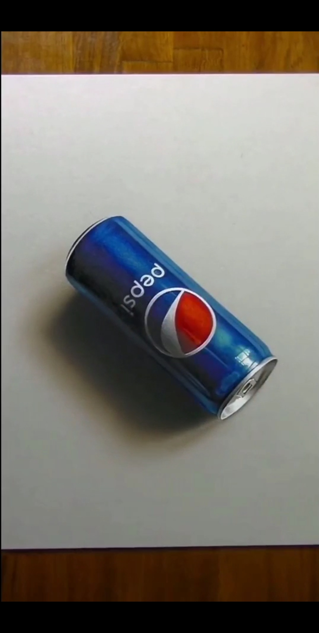 百事可乐易拉罐手绘教程视频分享收藏鉴赏-度小视