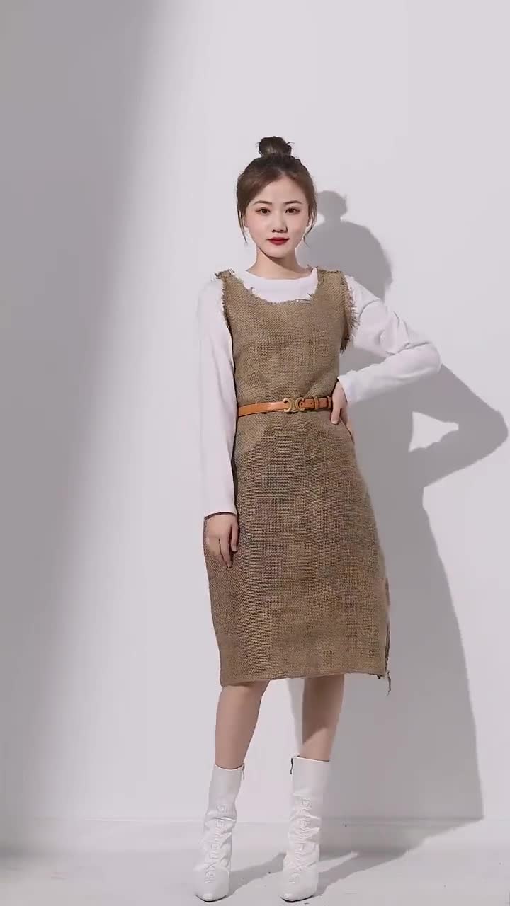 事实证明,只要你瘦穿麻袋也好看.