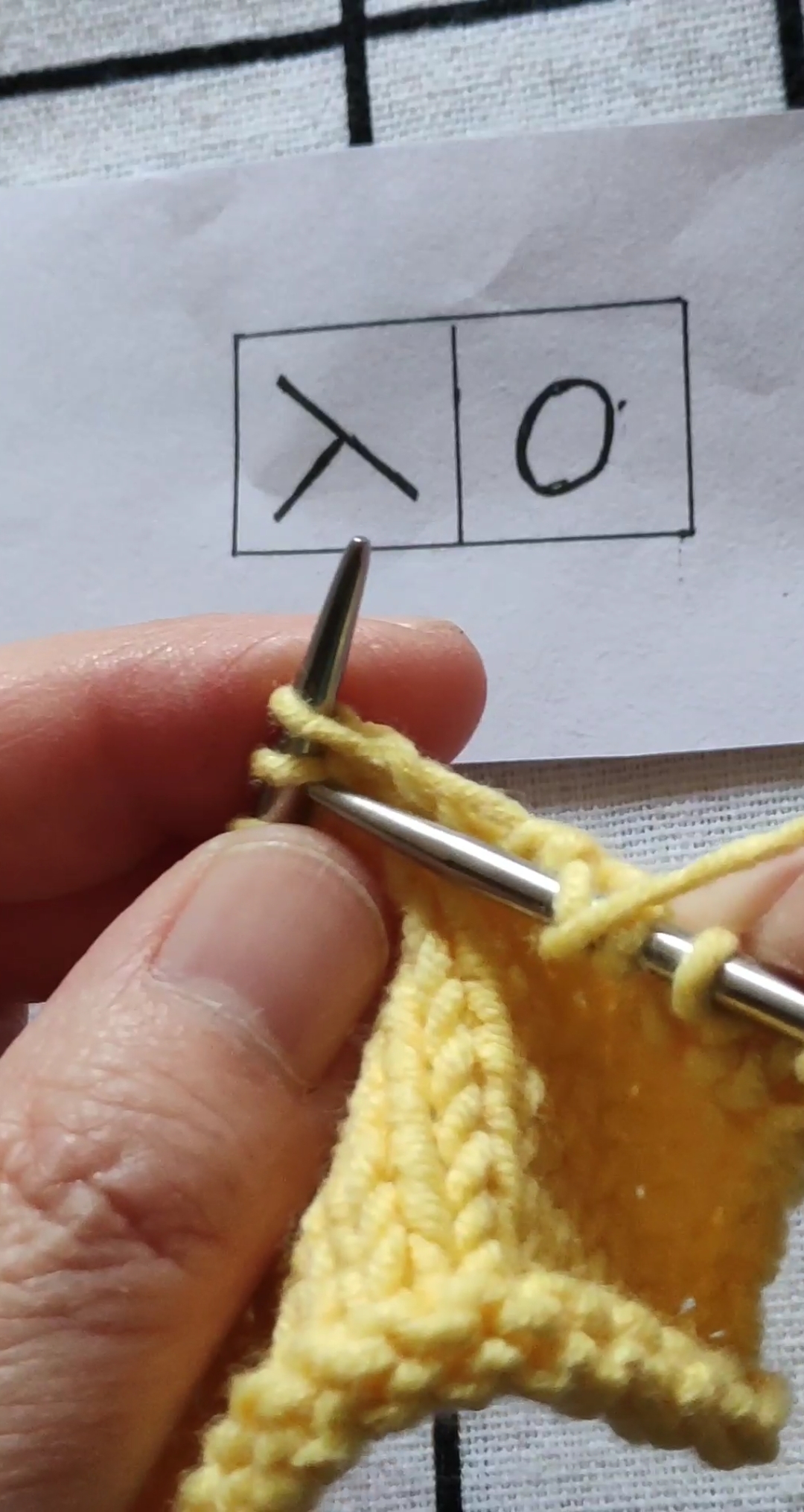 纯手工编织#编织符号解读,加针和两针收一针教程