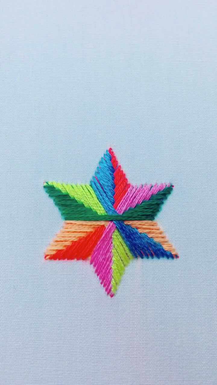 最爱之城#彩色六芒星缝补美美哒
