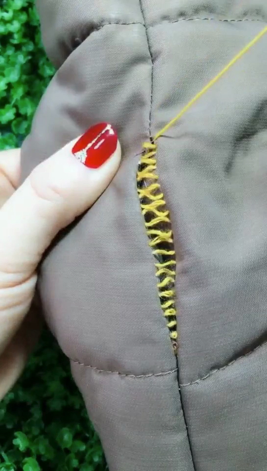 2019,立个新年flag#衣服开线缝起来