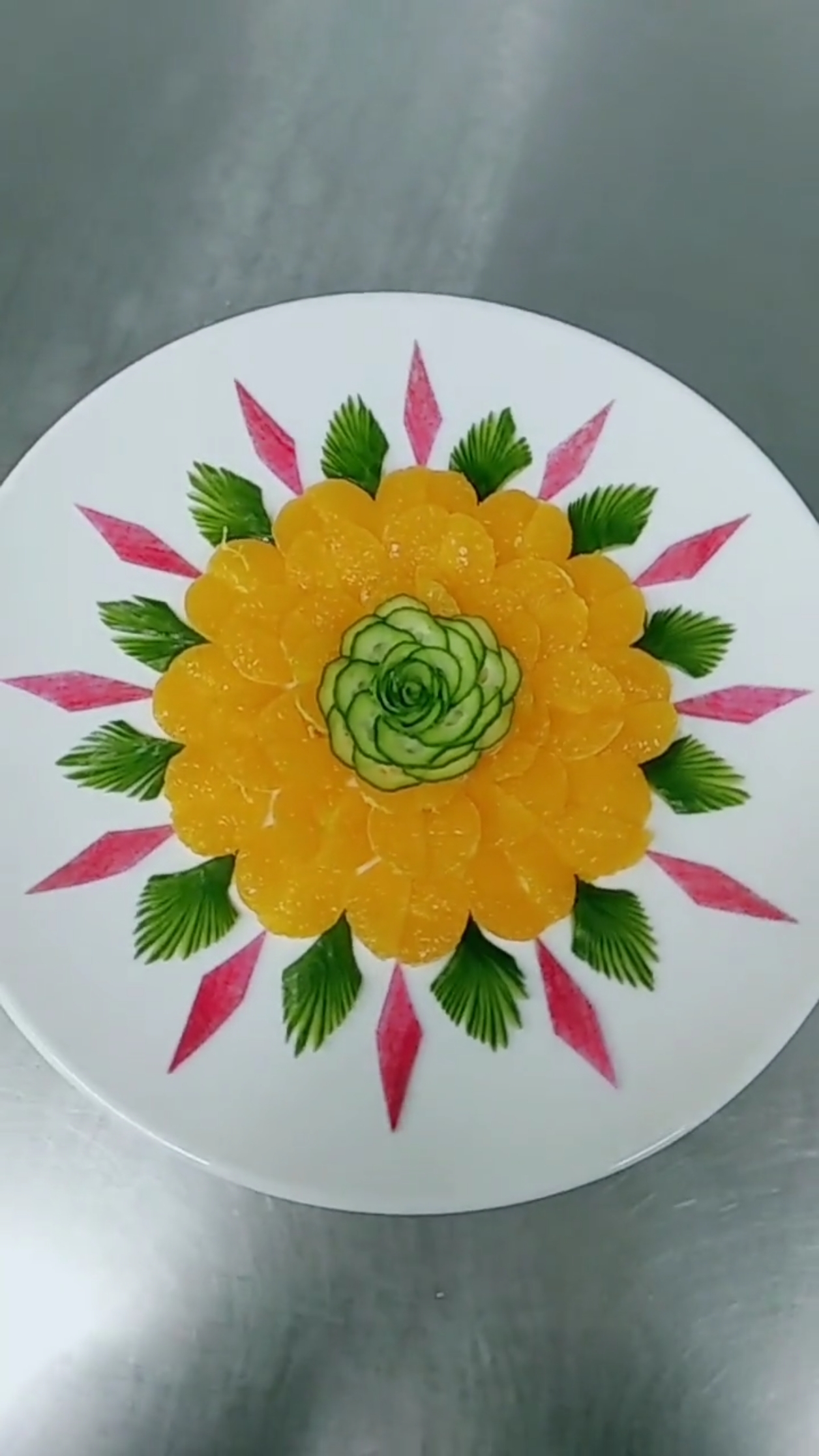食神大pk#家庭版橘子果盘