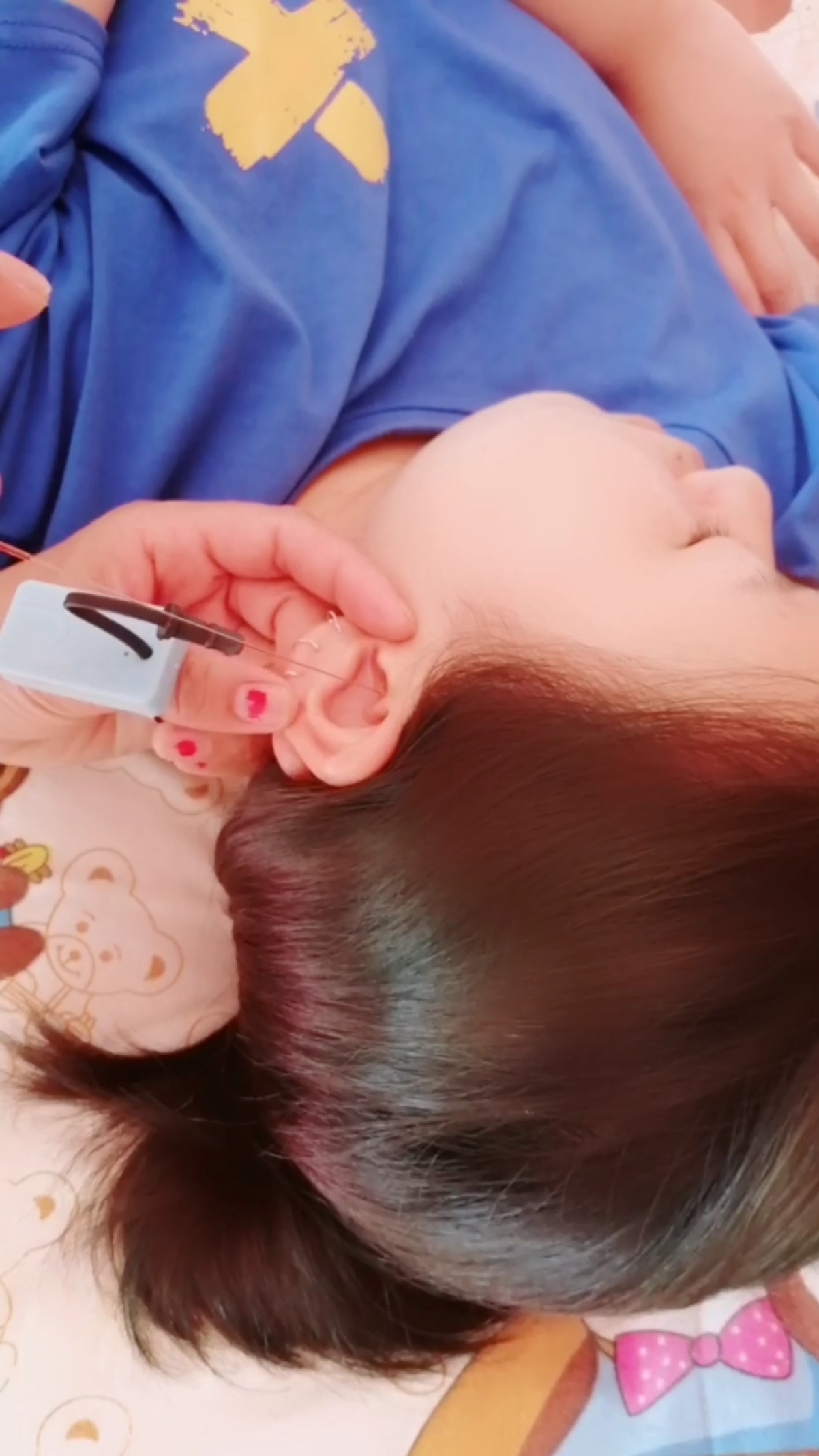 小美女采耳,享受健康的快了