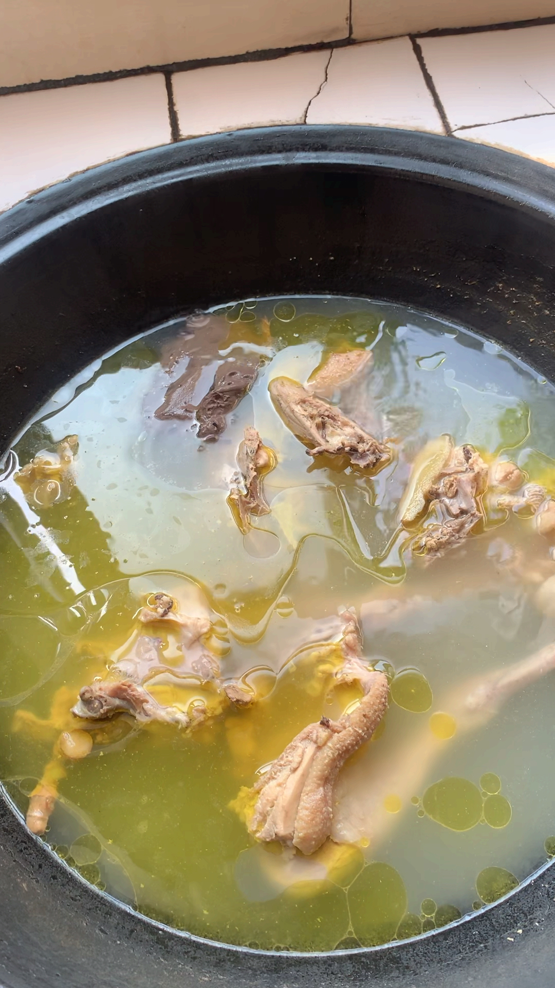 #传递健康正能量#土鸡土锅,老母鸡汤