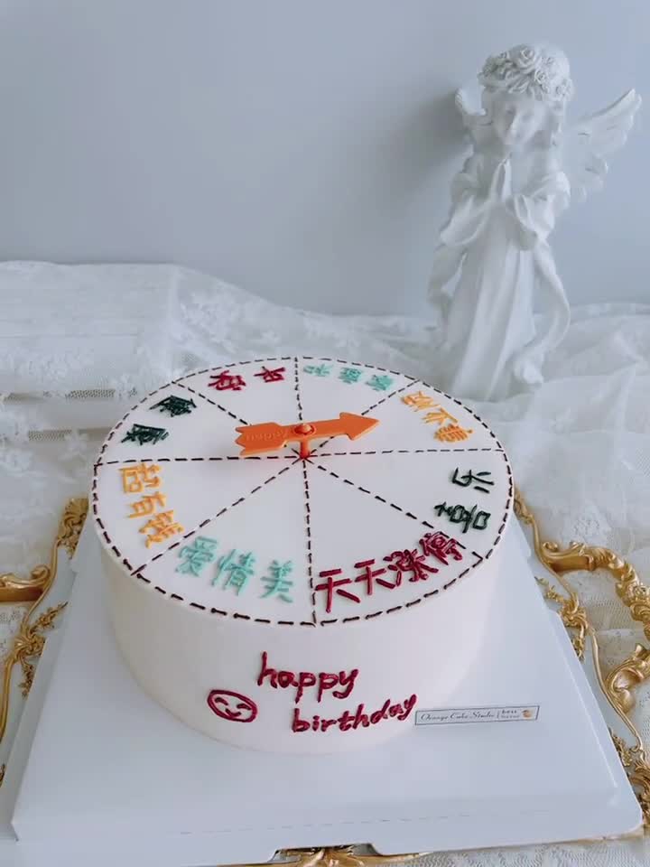 千万不要选大转盘蛋糕,你会上瘾