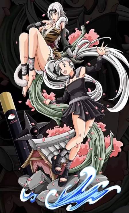 动漫##手绘#木叶f4村花集合,特地找了个小姐姐配音,请问你这回还有