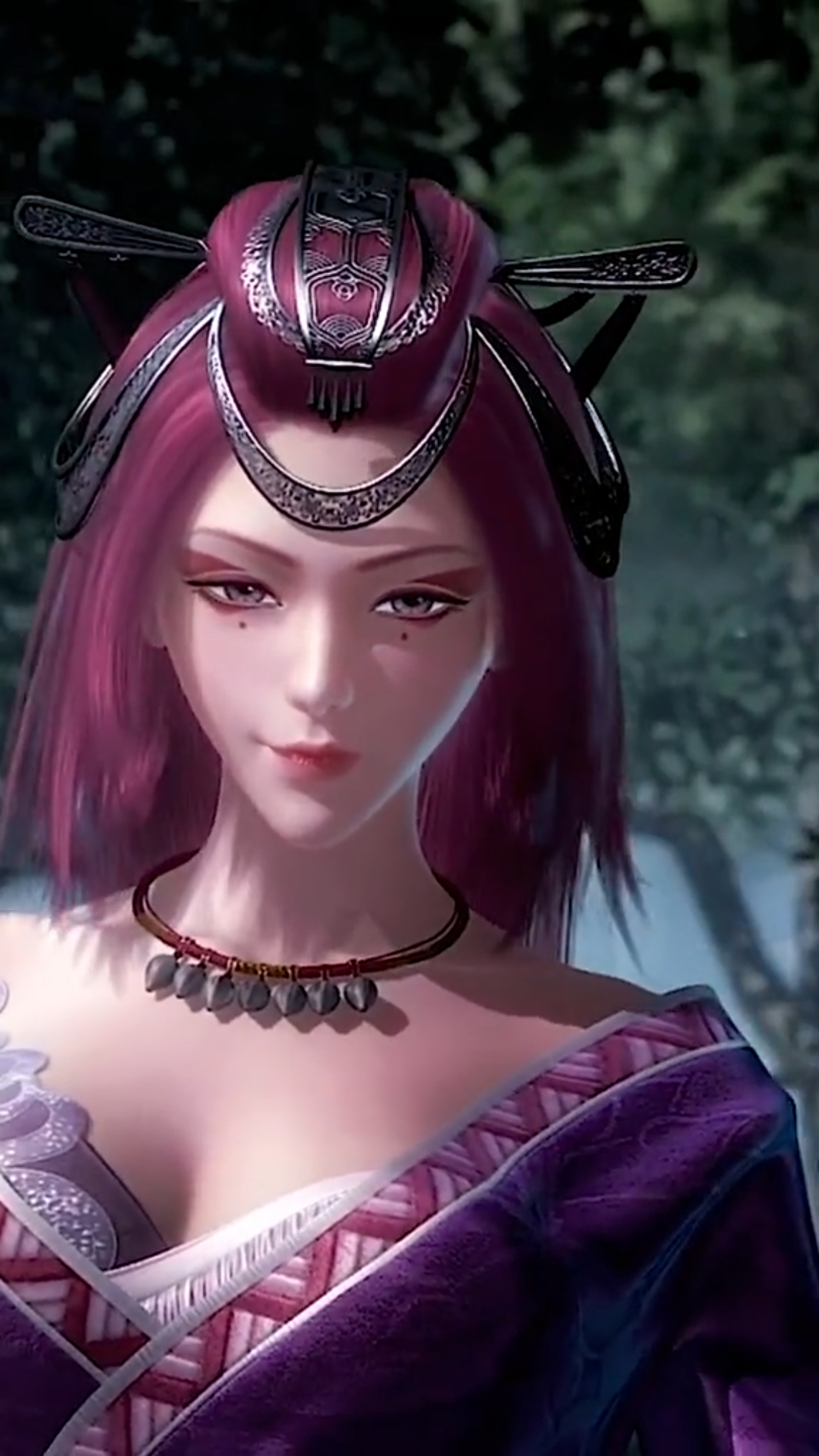 国漫剪辑#谁说女人不能拿烟袋! #秦时明月  #田蜜  #国漫女神