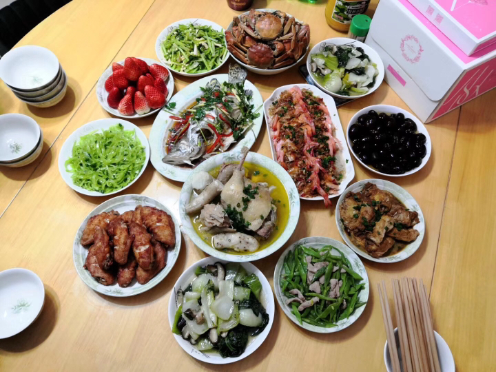 家里人过生日