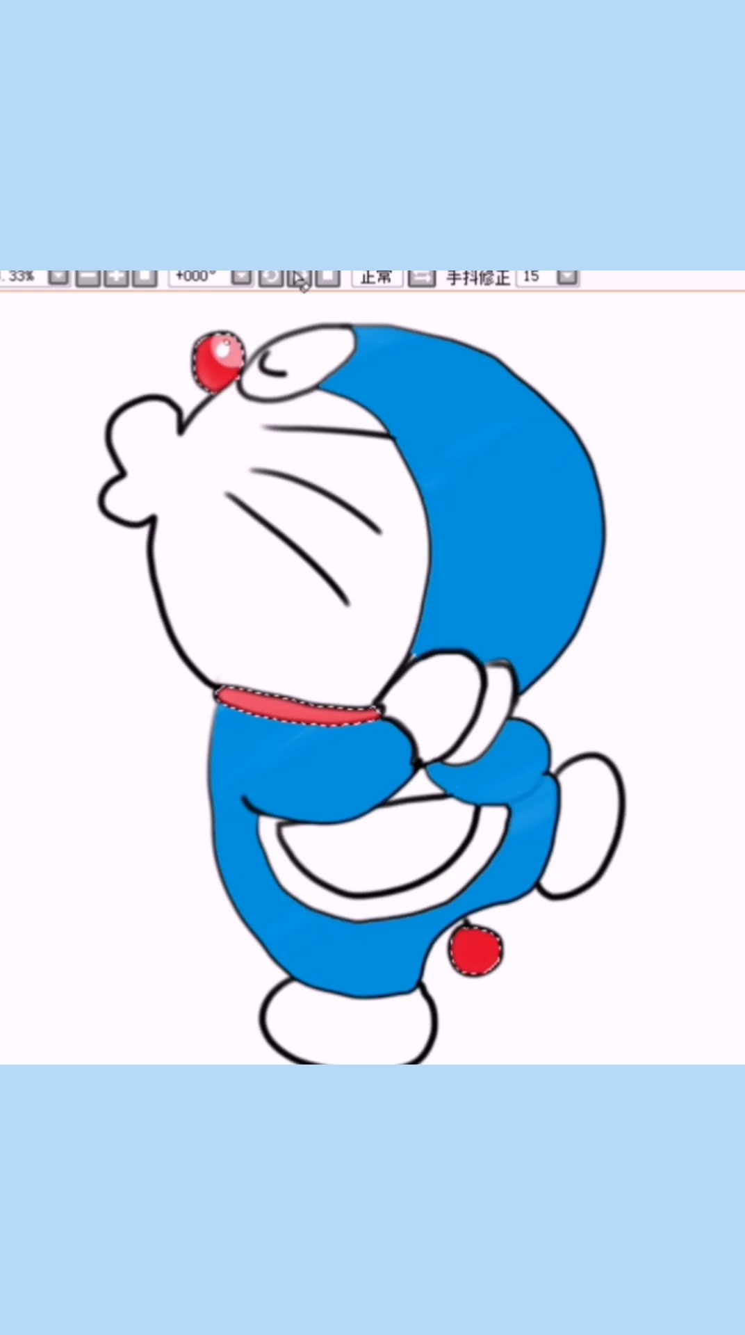 嘟嘟嘴的哆啦a梦