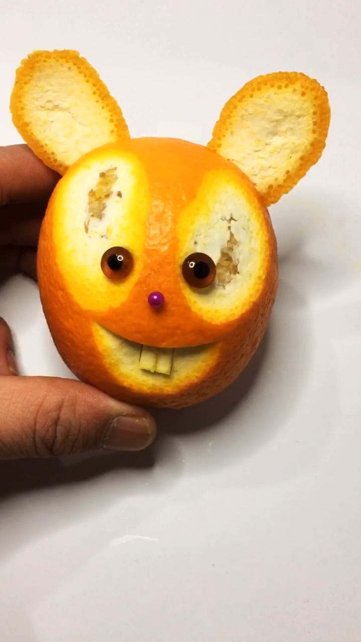 水果雕刻简单 小动物图片