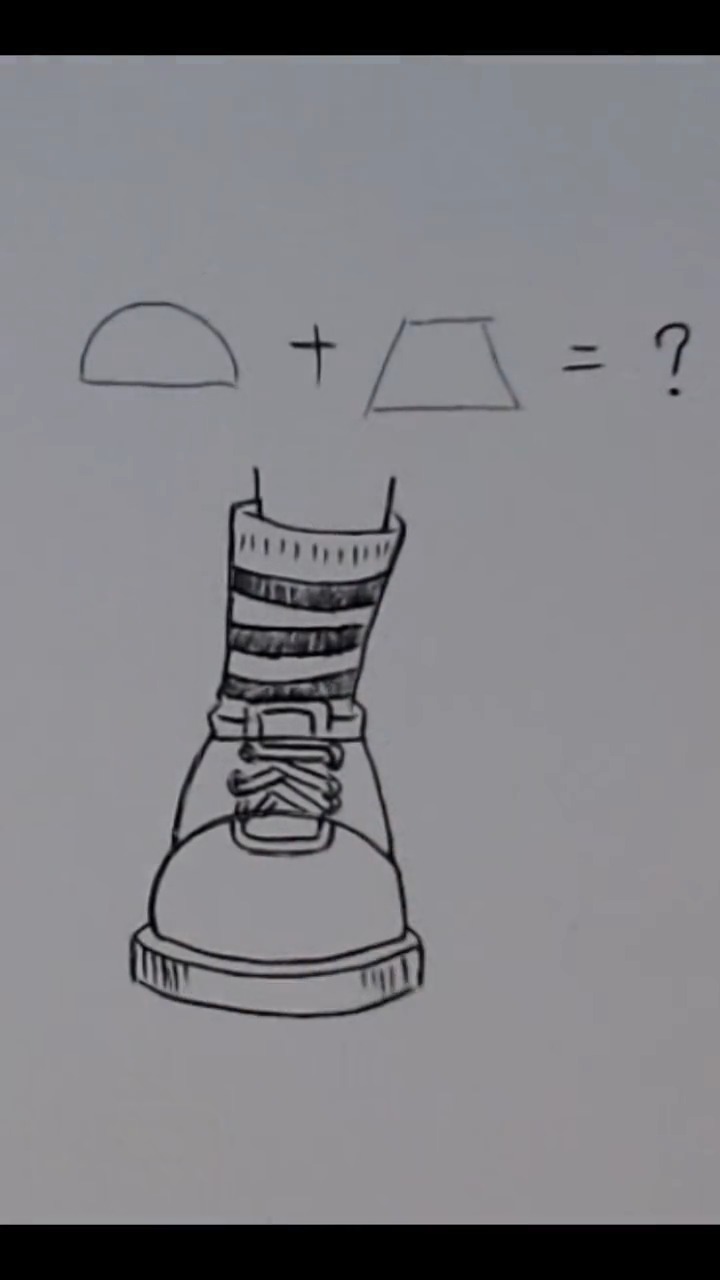 正面的鞋子应该怎么画?看过来,超简单易学的