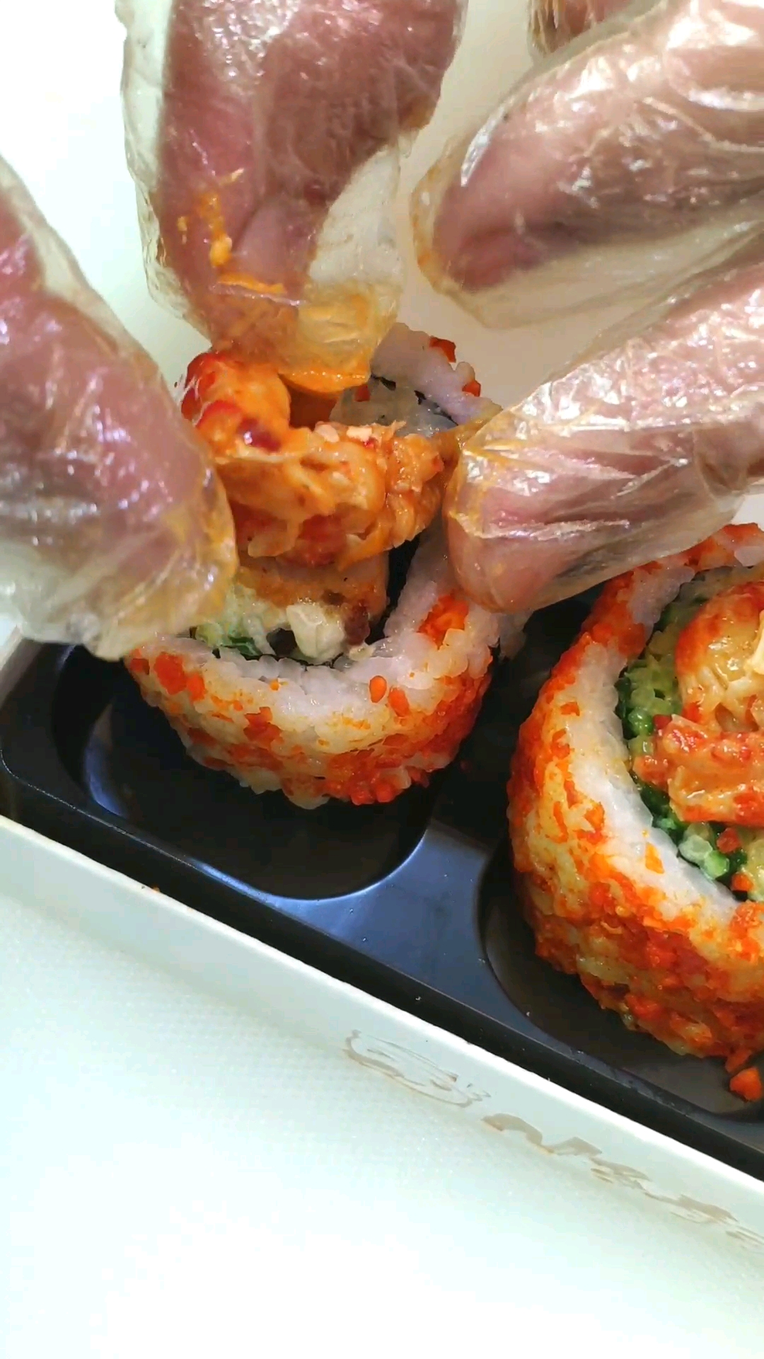 麻辣小龙虾的寿司你们吃过没?