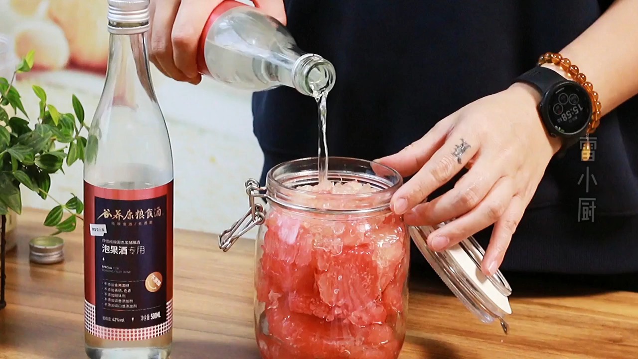 好喝百倍的柚子泡酒的方法,怎么泡柚子酒