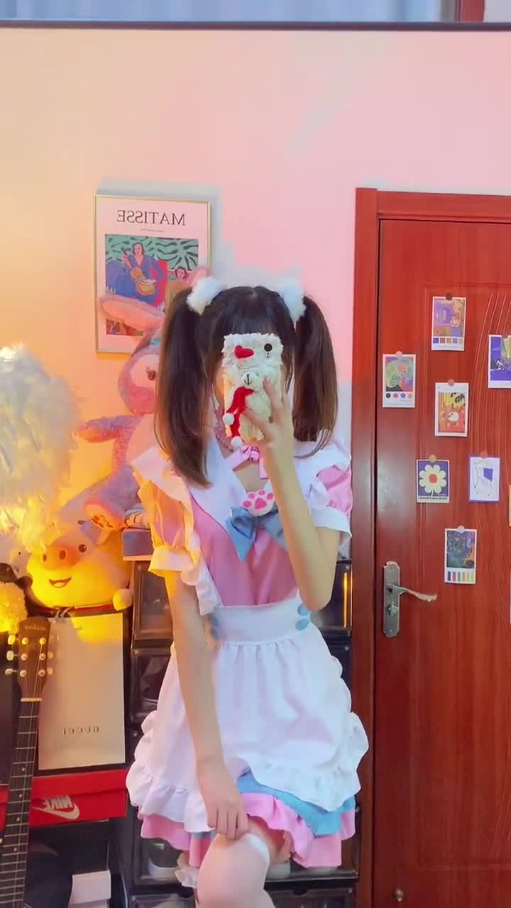 神评即是标题第一次弹还行吗铁汁萌双马尾弹力摇弹力摇