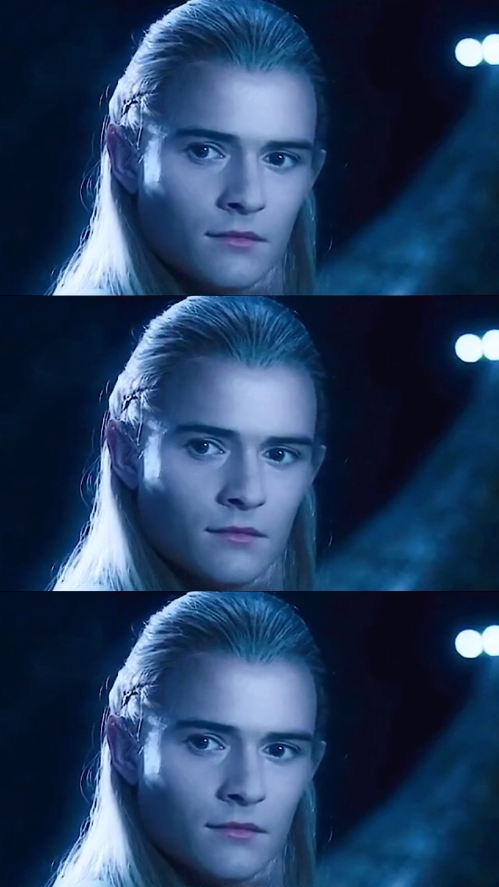 《魔戒》精灵王子这颜值,自带柔光加滤镜啊