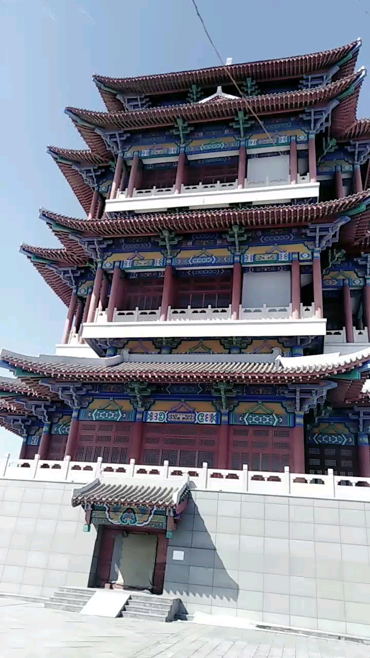 法库,白鹤楼,东门