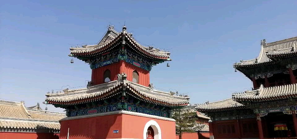 康熙会盟 汇宗寺