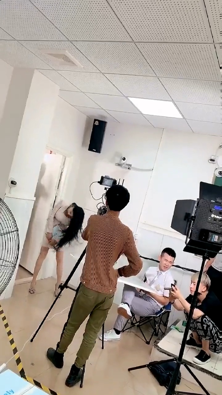 娱乐#这就是你们眼中的网红,拍摄现场