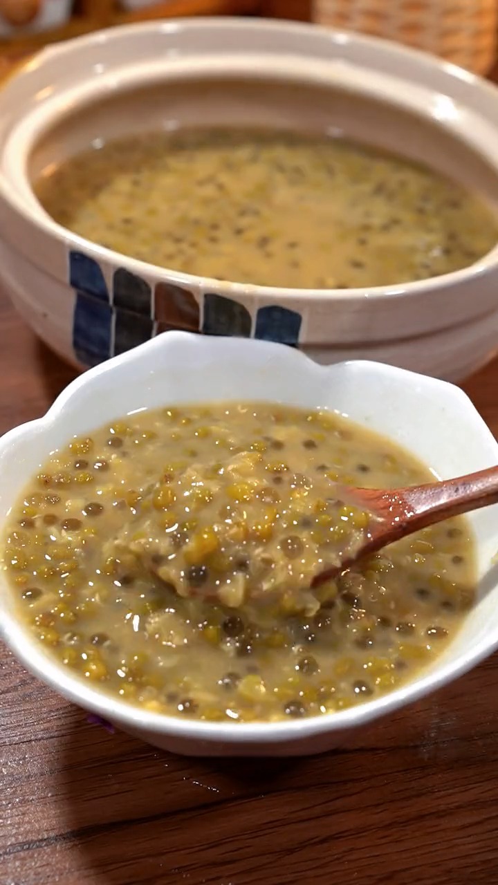 绿豆西米粥,真好吃