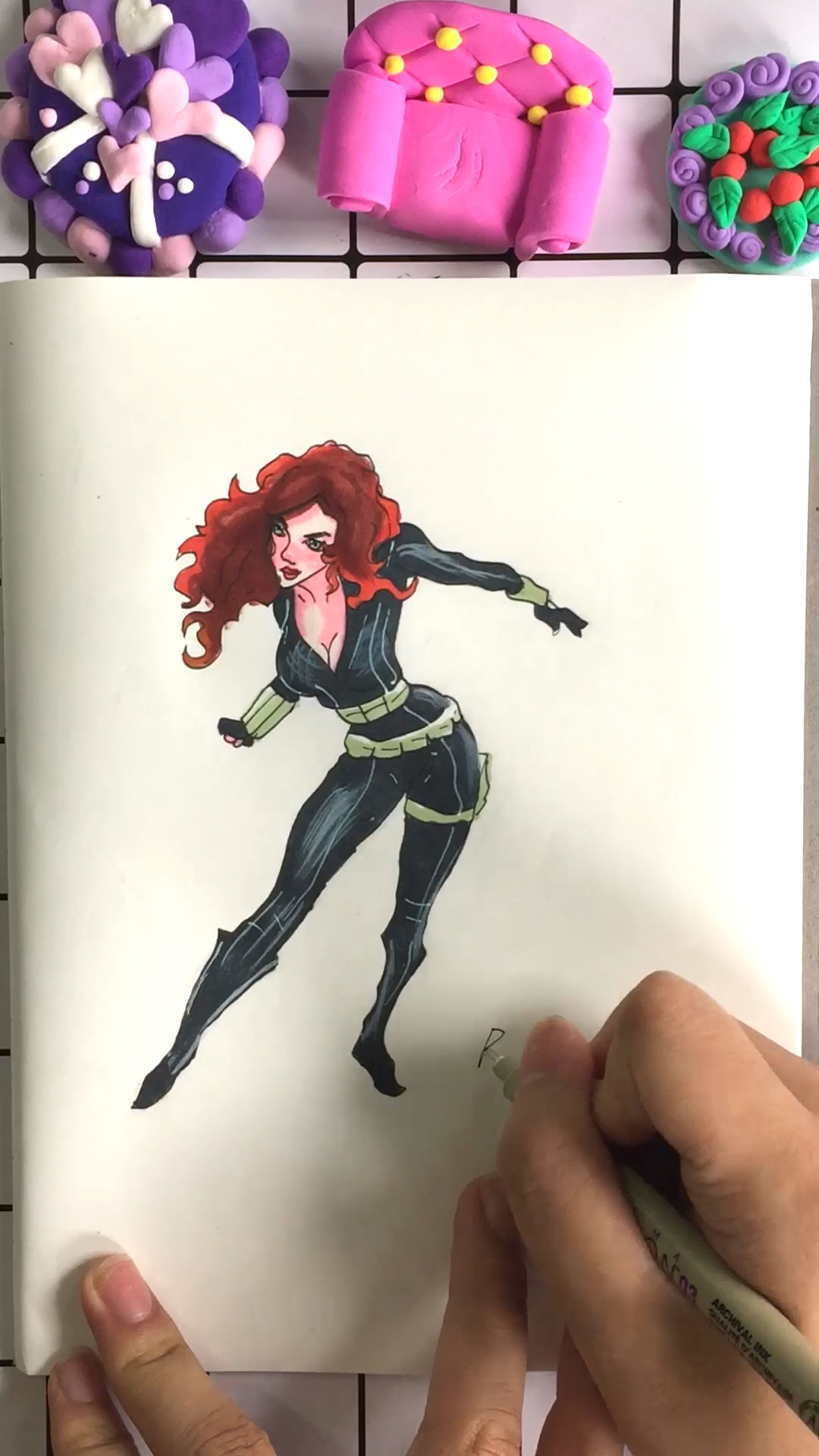 中国好青年#黑寡妇手绘,有多少人为她流泪了