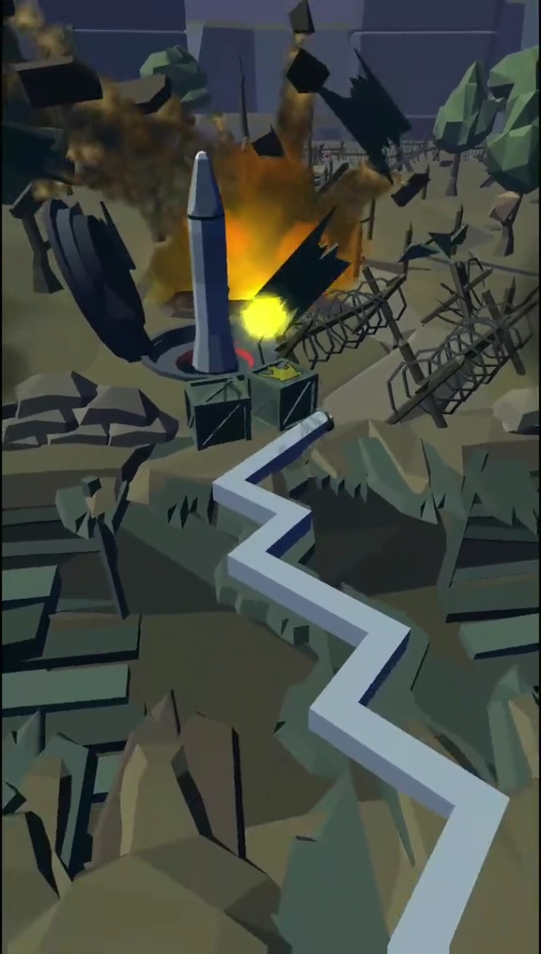 跳舞的线新关卡:战殇 完美通关演示(第一部分)