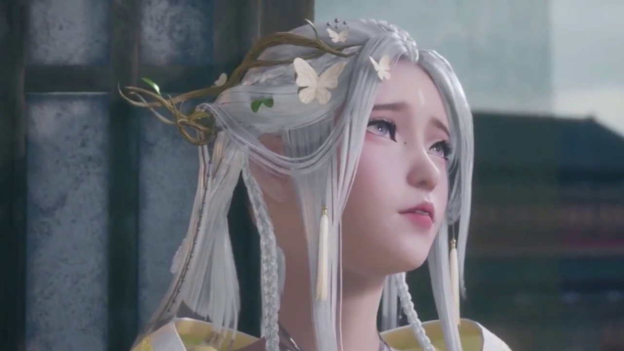 一首[淡黄的长裙]带你欣赏妖族公主白芷冰的美